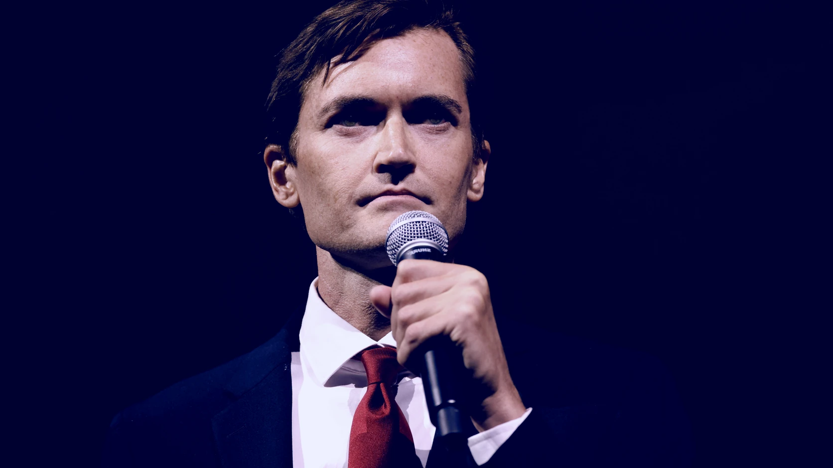 Portrait treatment of Ross Ulbricht